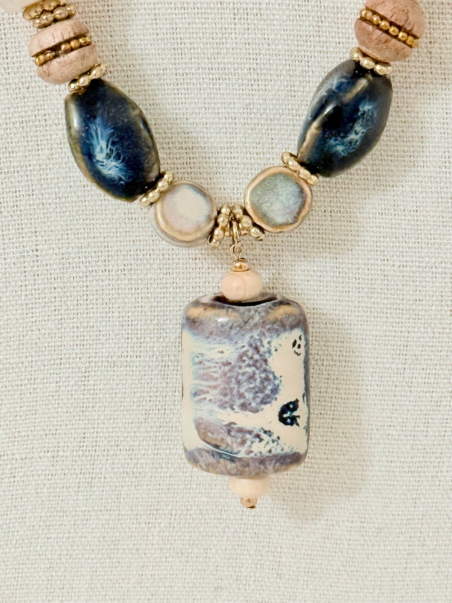 The Joni Pendant Necklace and Earring Set