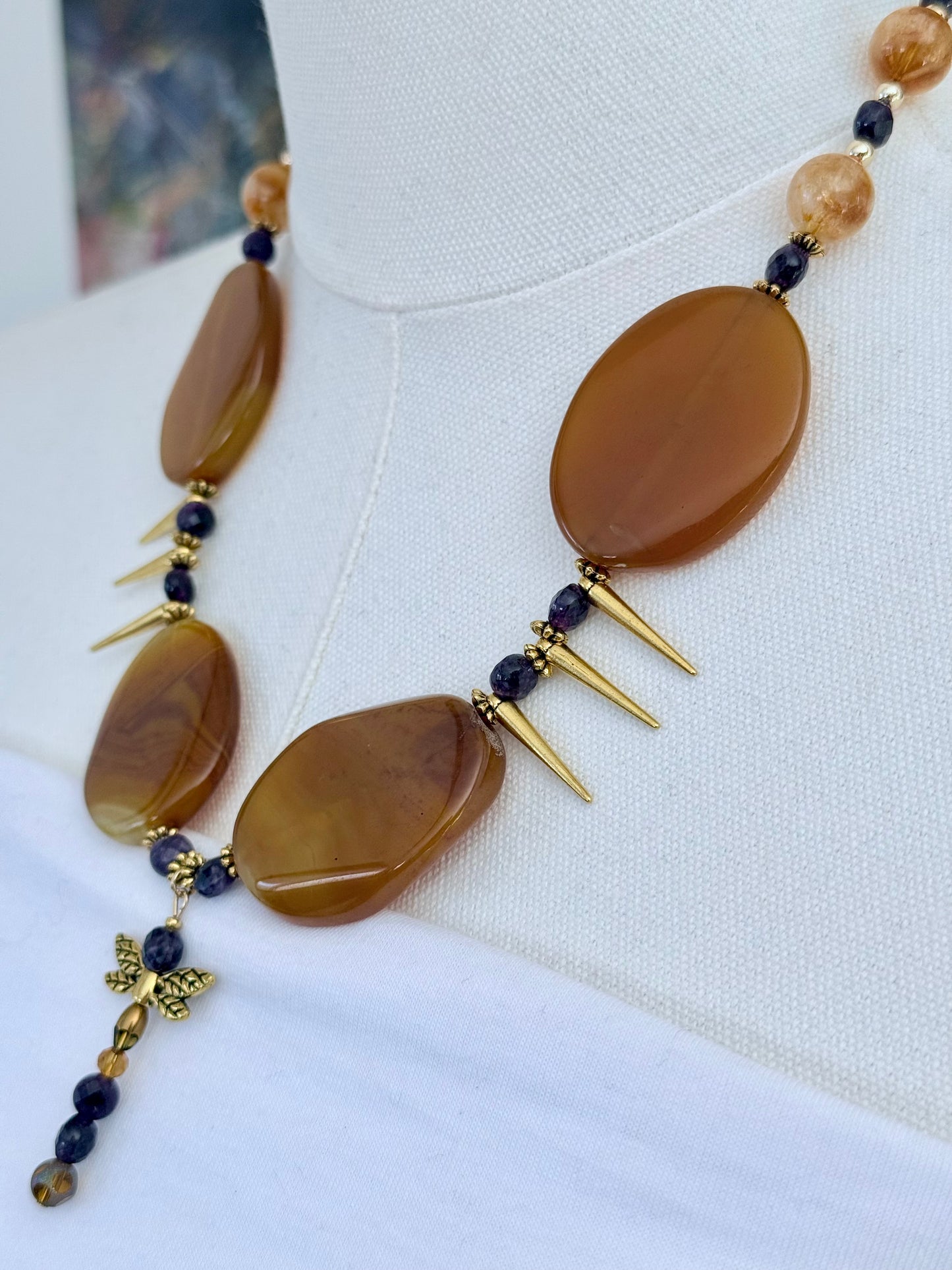 The Miriam Necklace and Earring Set