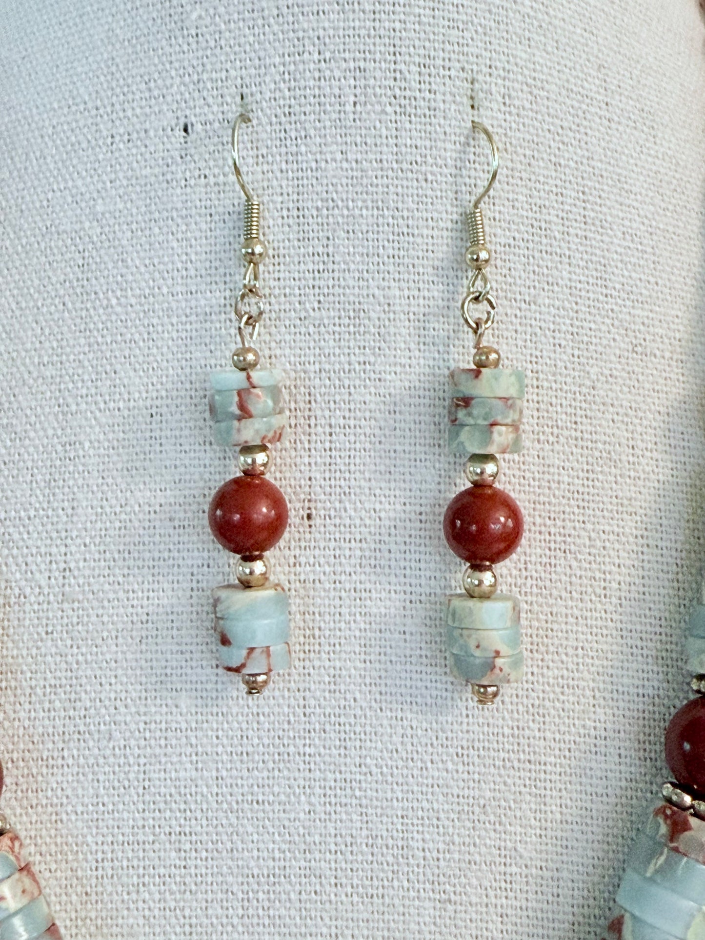 The Wadjet Choker and Earring Set