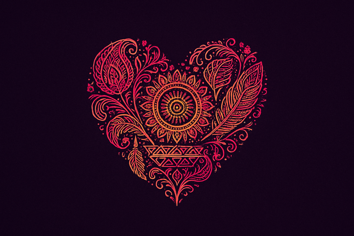 The Bold Heart Pendant Collection