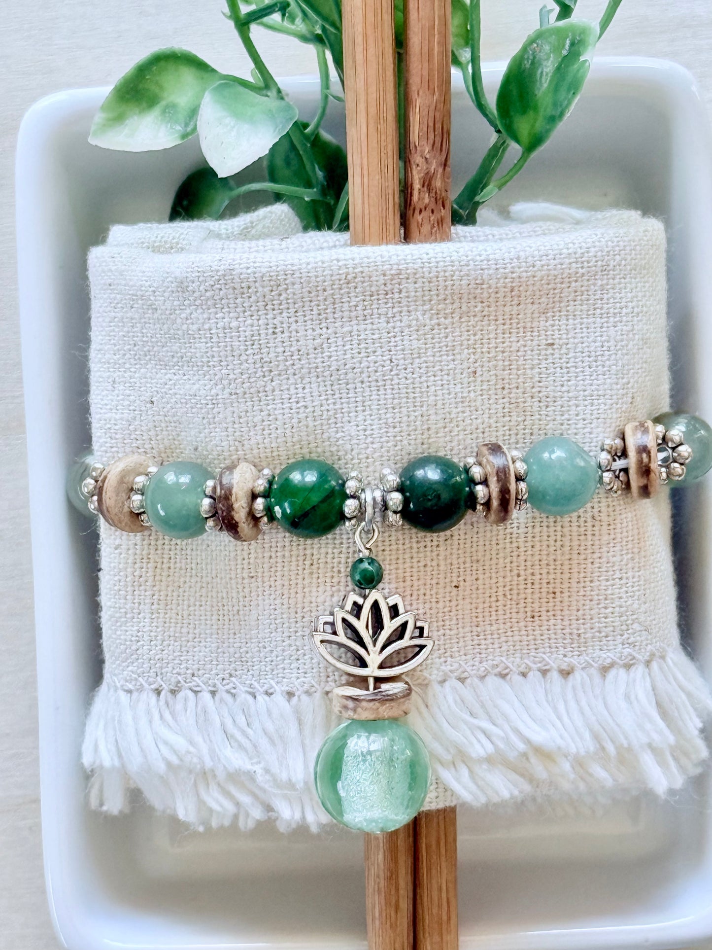The "Dinner with Buddha" Napkin Ring Set (6)