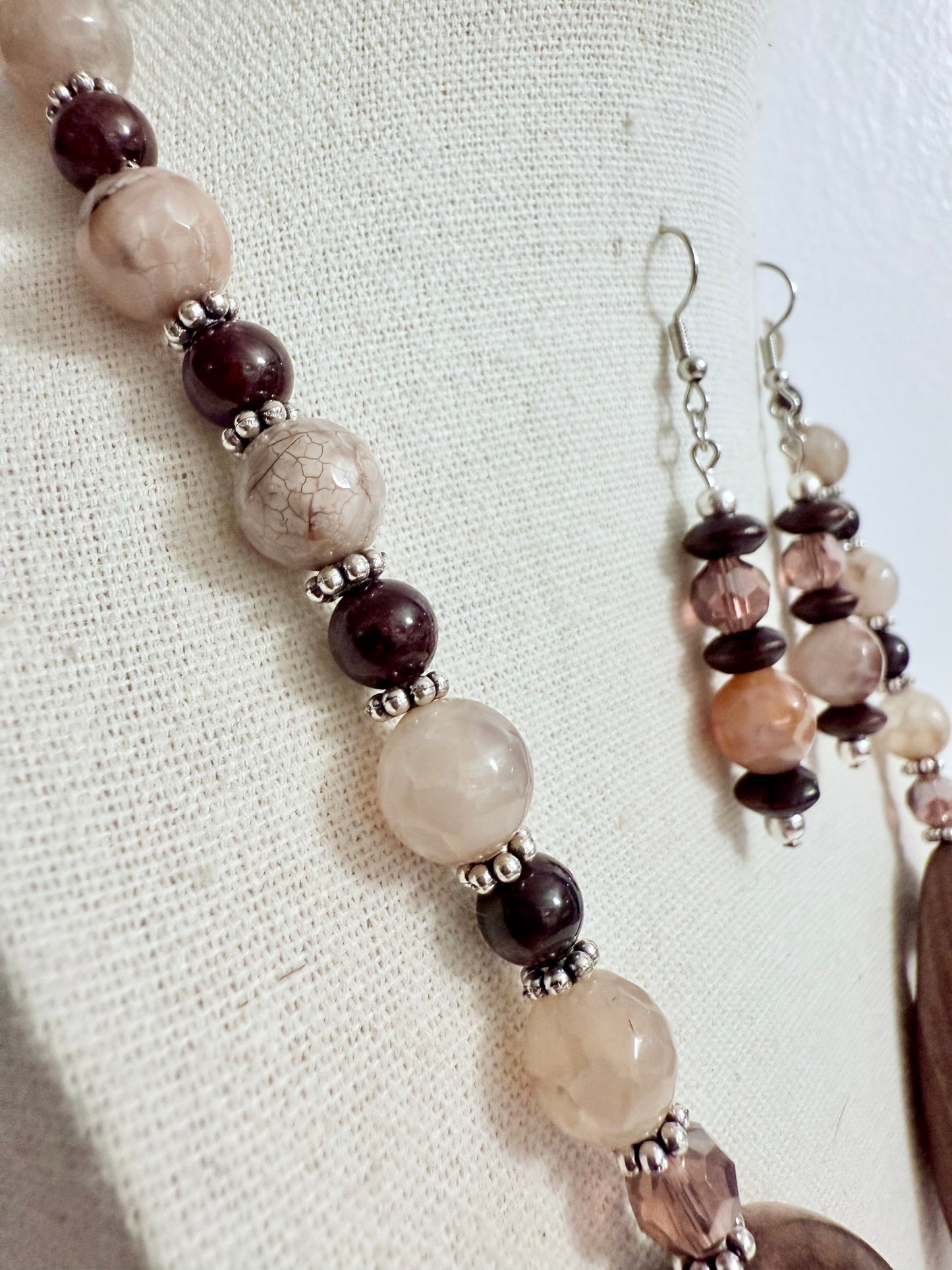 The Dora Butterfly Necklace and Earring Set