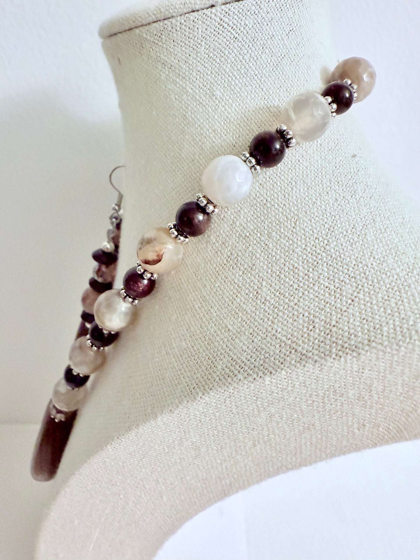 The Dora Butterfly Necklace and Earring Set