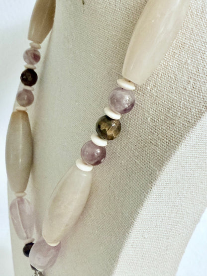 The Freya Pendant Necklace and Earring Set