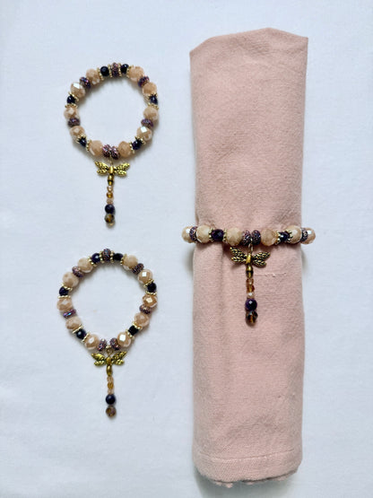 Breakfast at Tiffany's Napkin Ring Set (6)