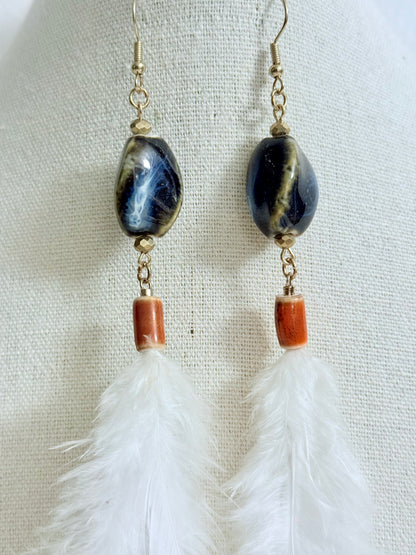 The Swan Earring Set