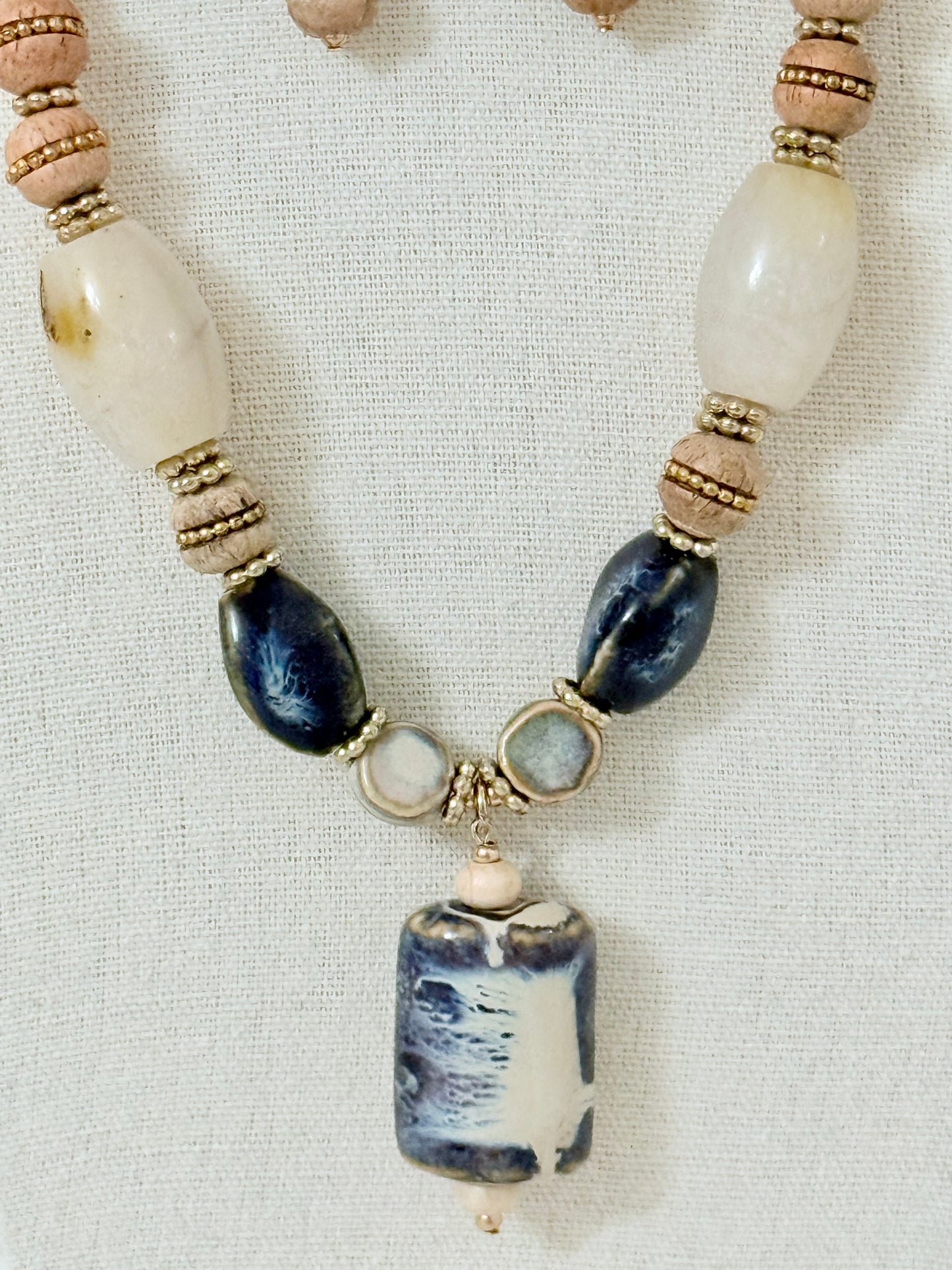 The Joni Pendant Necklace and Earring Set