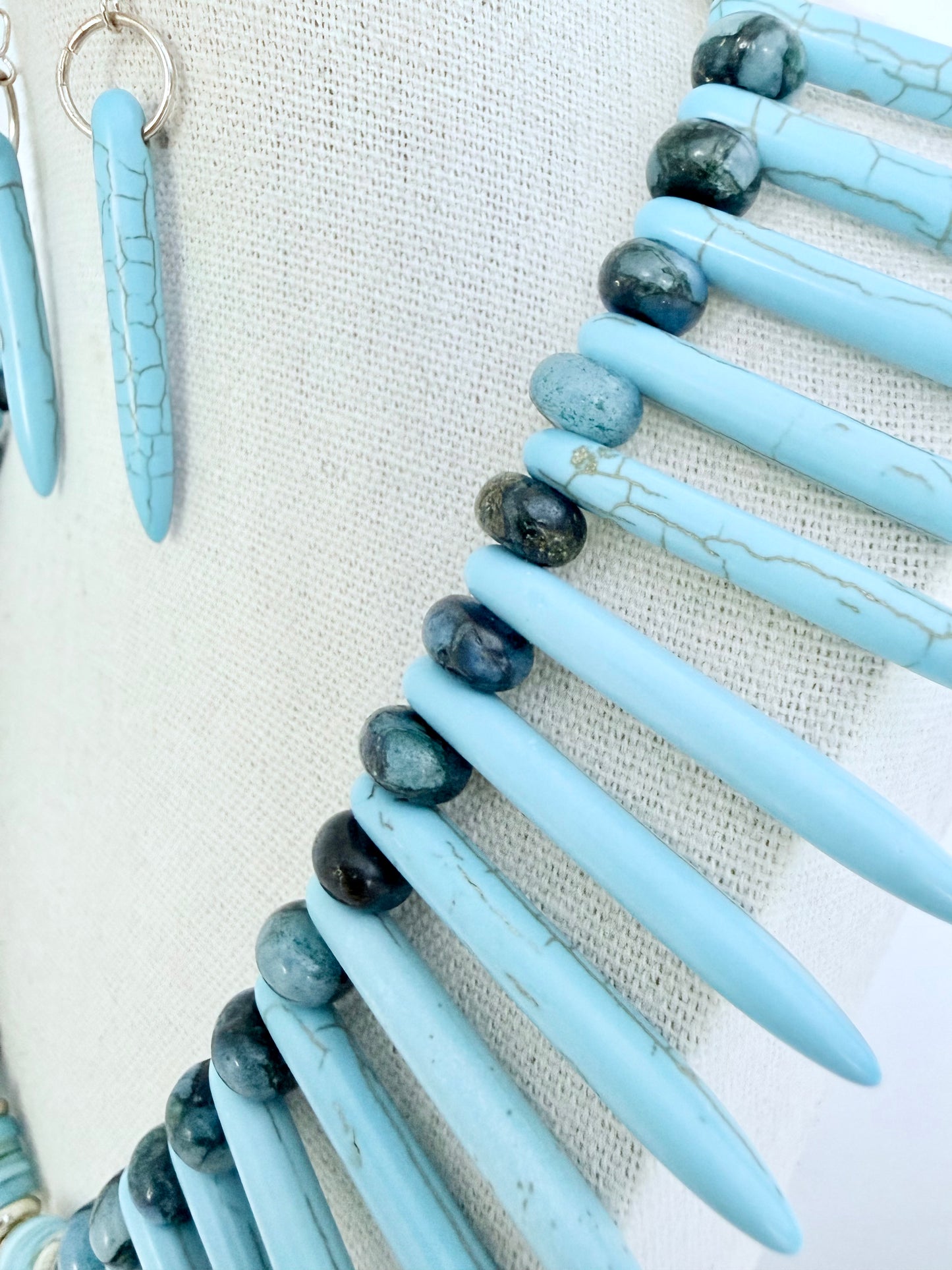 The Anuket Necklace and Earring Set