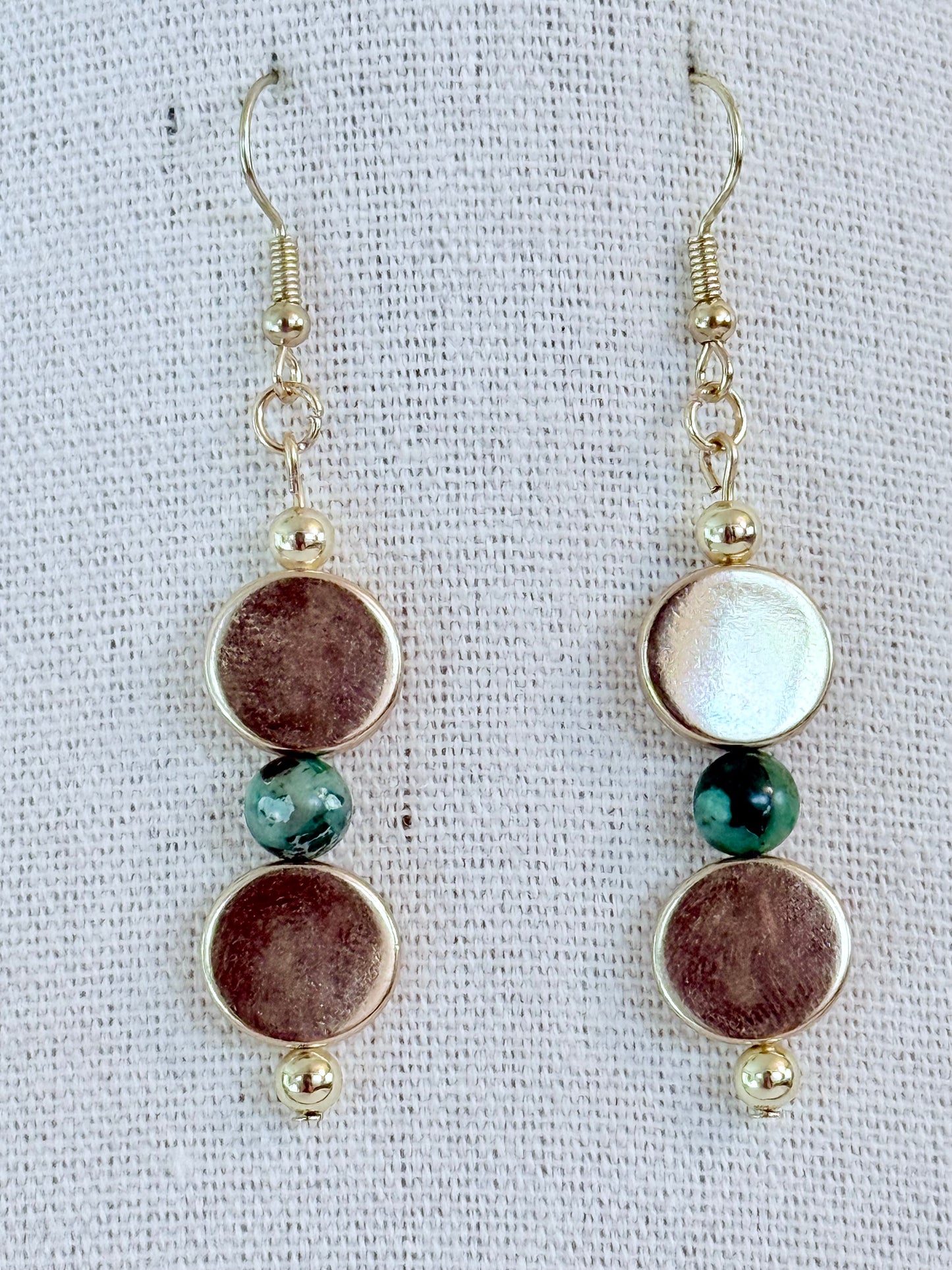 The Aranyani Bib Necklace and Earring Set