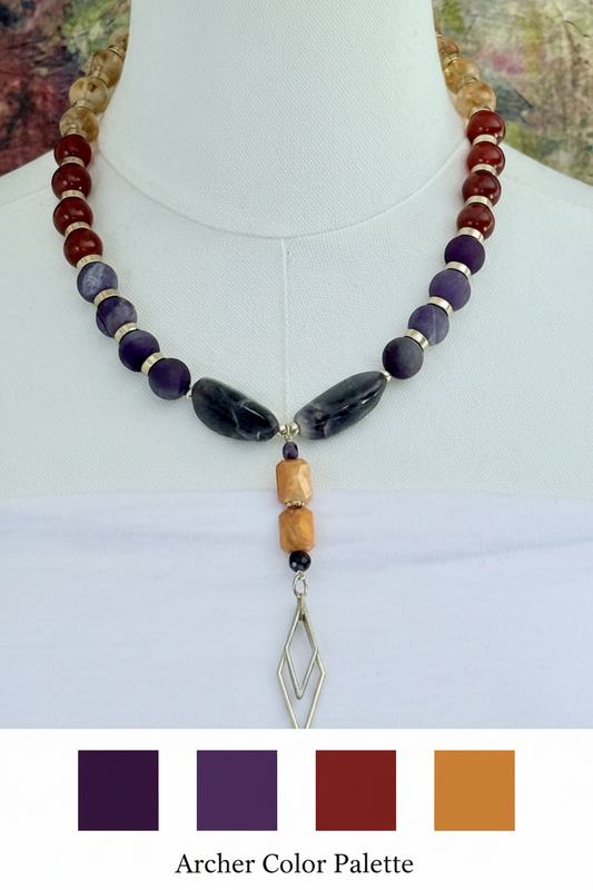 Sagittarius Necklace: Adventurous | Optimistic | Free-spirited