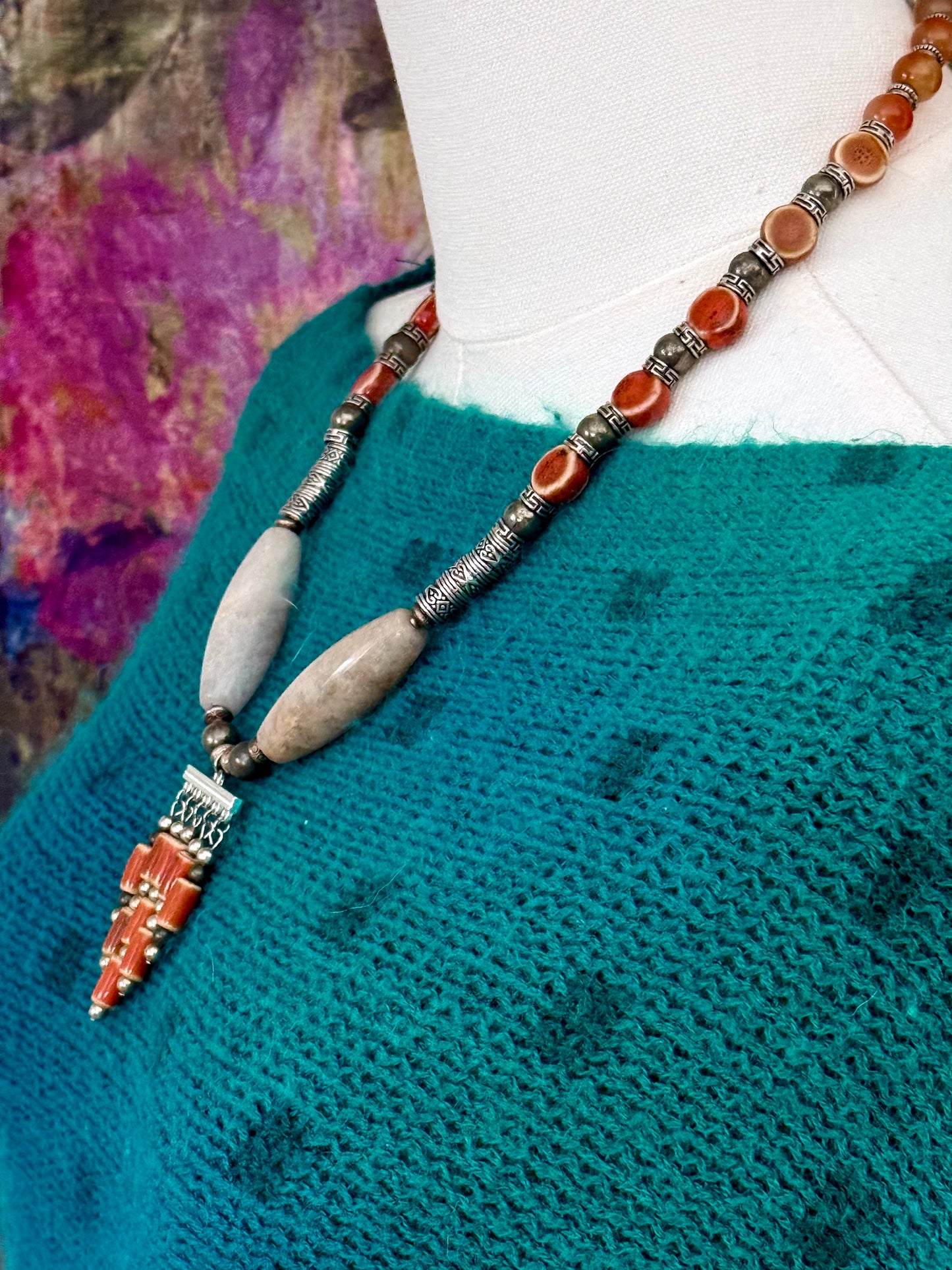 Athena Necklace and Earring Set