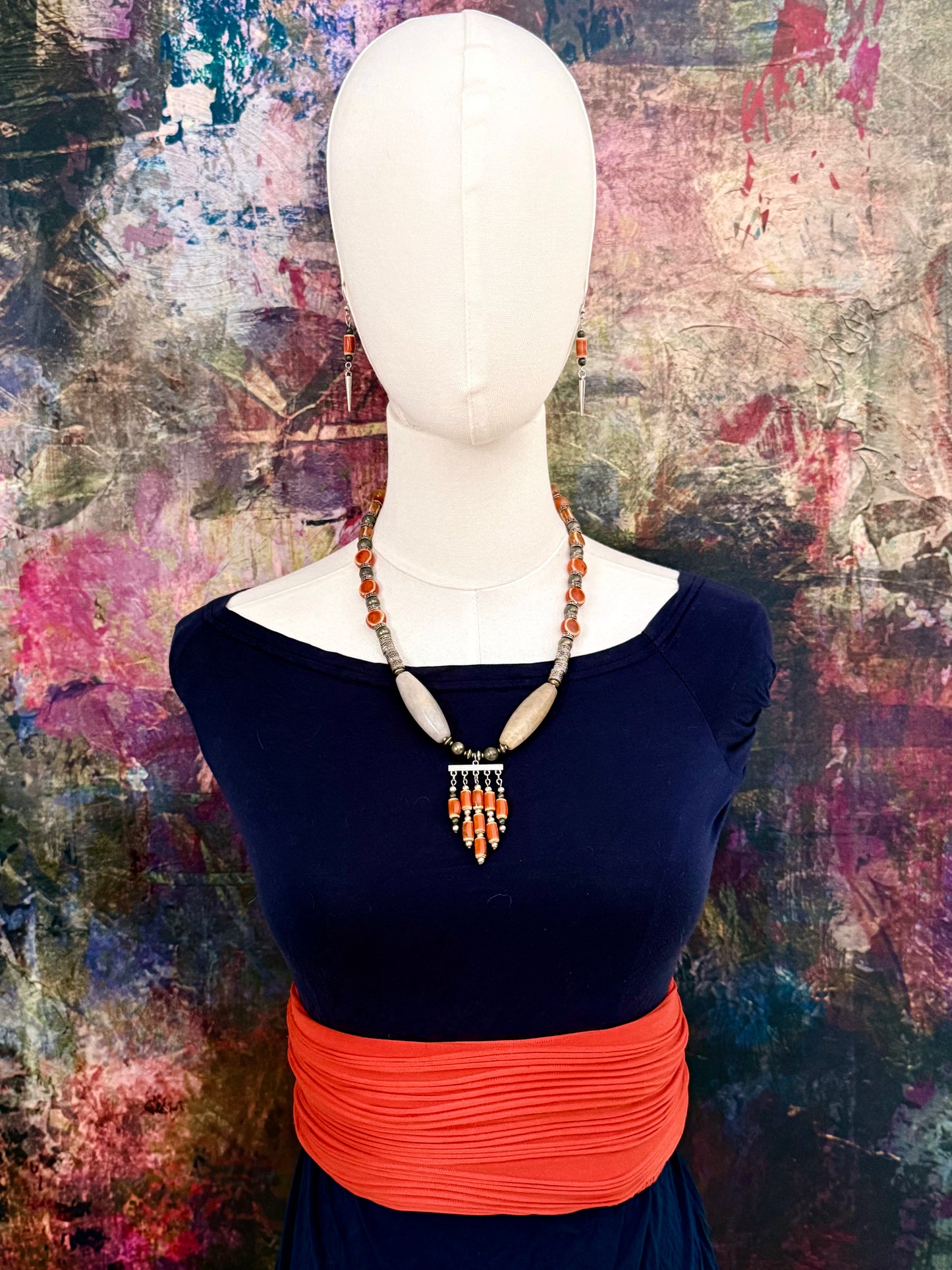 Athena Necklace and Earring Set