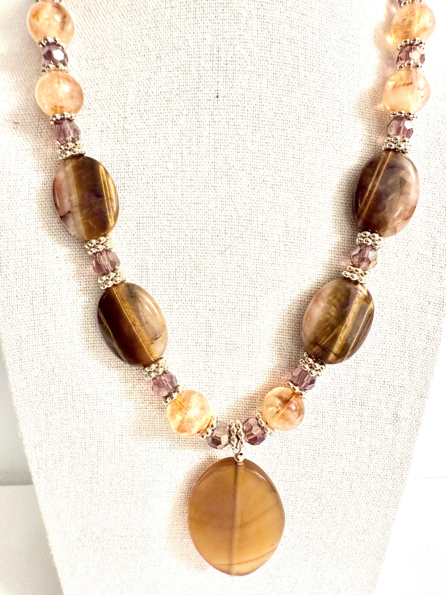 The Bastet Tiger Eye Necklace