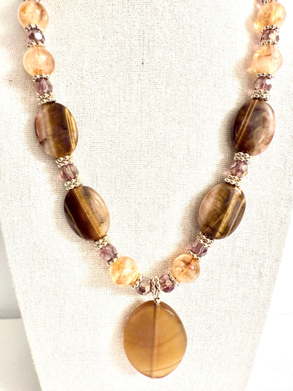 The Bastet Tiger Eye Necklace