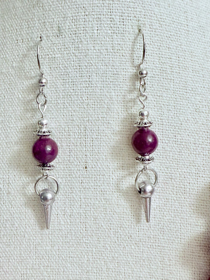 The Esther Pendant Necklace and Earring Set