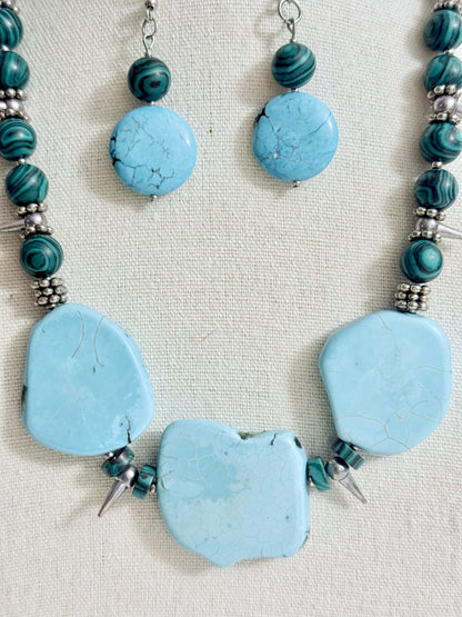 The Hathor Necklace and Earring