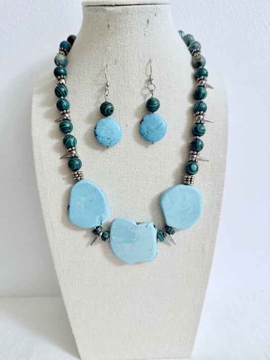 The Hathor Necklace and Earring