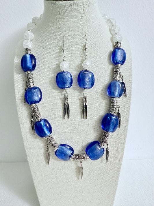 The Joy Necklace and Earring Set