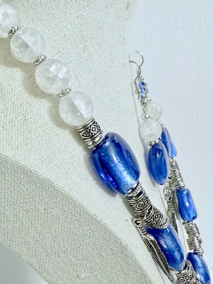 The Joy Necklace and Earring Set