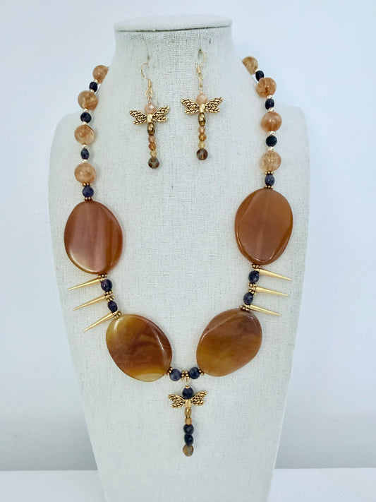 The Miriam Necklace and Earring Set