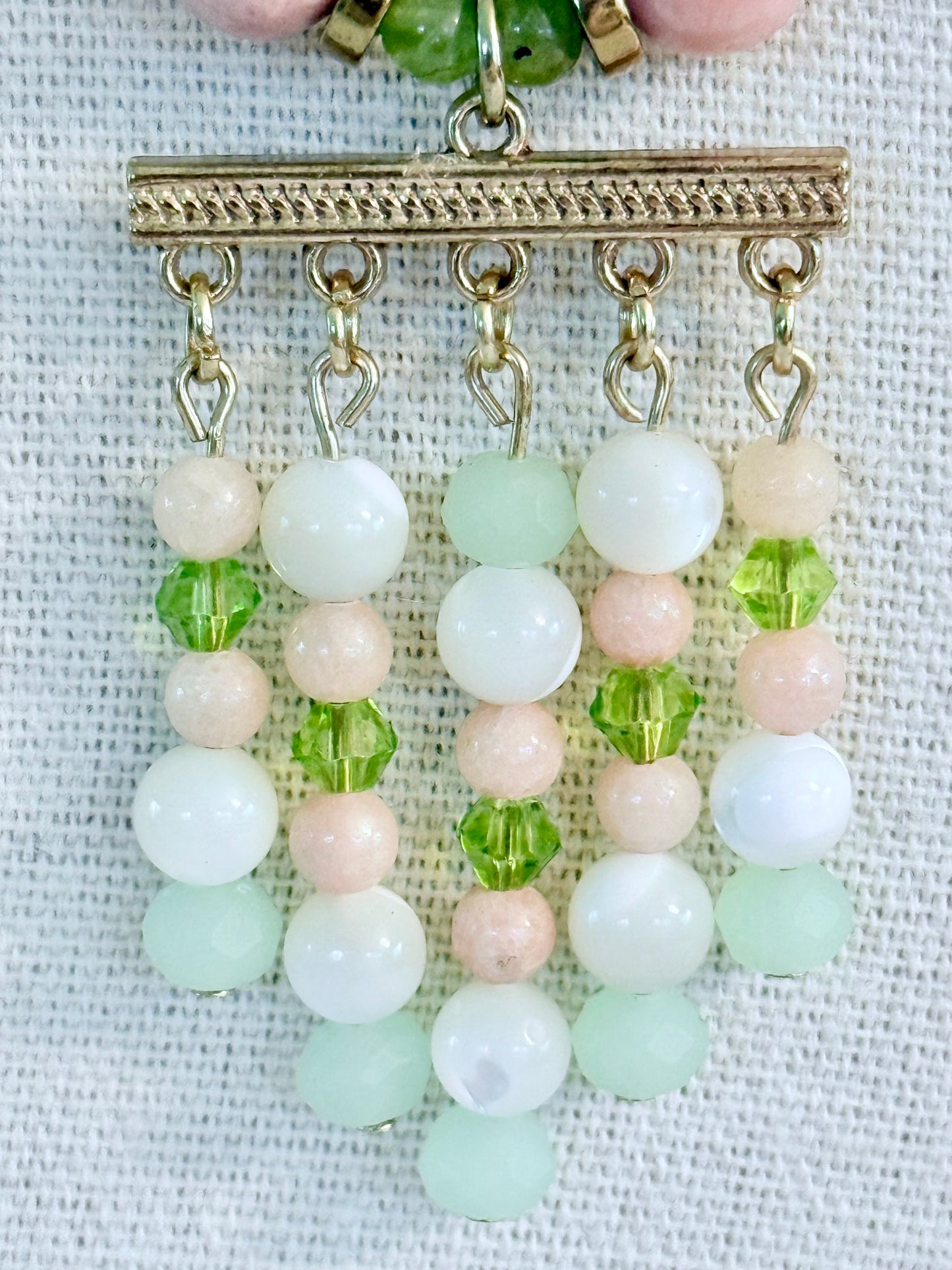 The Ophelia Pendant Necklace and Earring Set