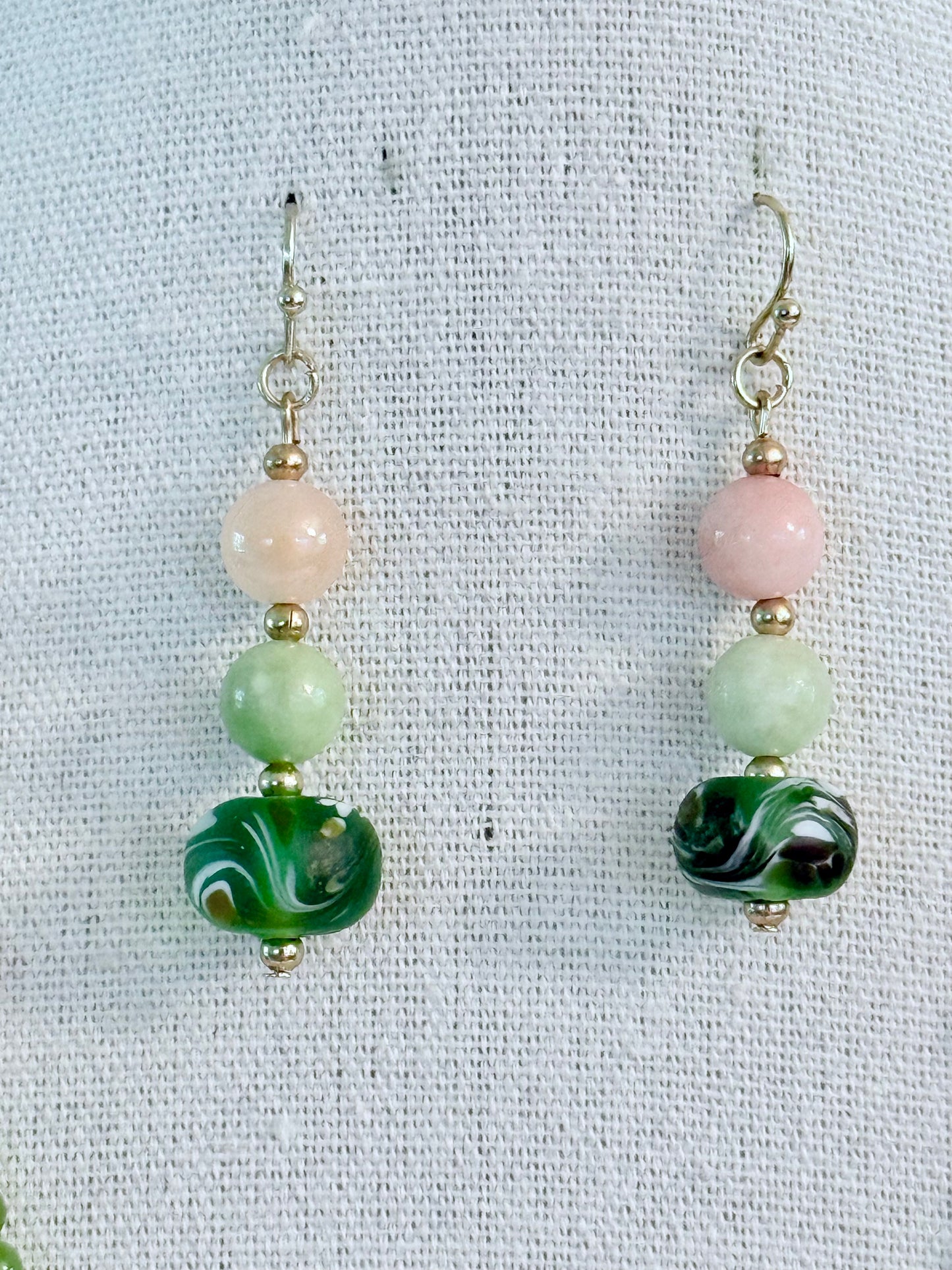 The Ophelia Pendant Necklace and Earring Set