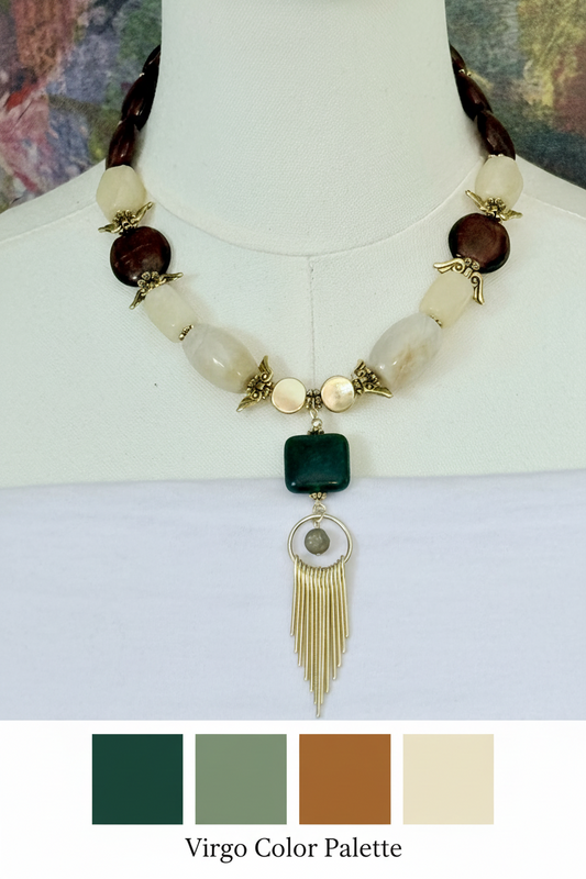 Virgo Necklace: Grounded | Discerning | Devoted