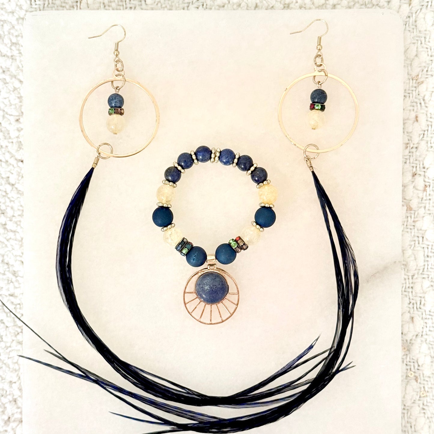 The Tirzah Earring and Bracelet Set